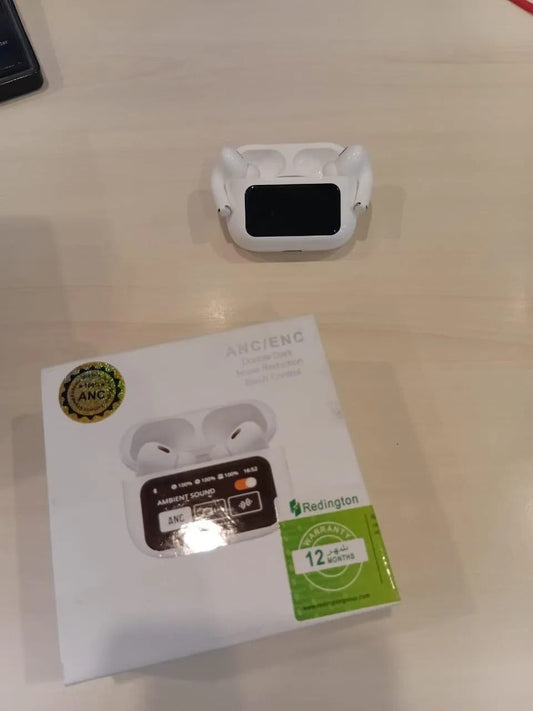A9 Smart Wireless Earbuds with Touchscreen, ANC & ENC